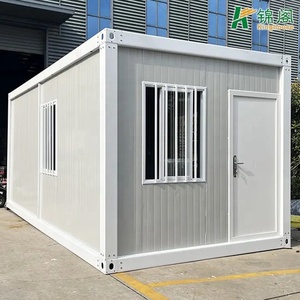 Casa Contenedor Modular Portátil de 20 pies y 40 pies, <span class=keywords><strong>Edificio</strong></span> de Acero Desmontable Prefabricado de Bajo Costo y Lujo - Product Image 1
