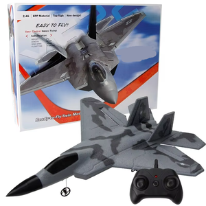 Vente chaude : Jouets de vol RC, modèle d'avion EPP 2 canaux, petit chasseur <span class=keywords><strong>F22</strong></span>, avions jouets radiocommandés, chasseur à réaction RC - Product Image 1