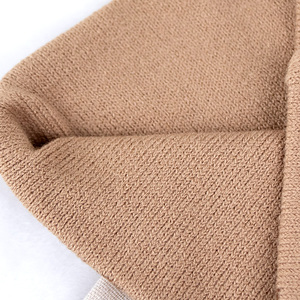 Designer Winter Outdoor Khaki Voll gesicht Jacquard Logo Ein Loch Strick Sturmhaube 1 Loch Custom Ski Maske - Product Image 5