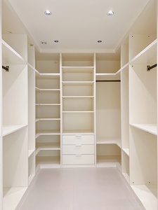 Set di armadi in <span class=keywords><strong>legno</strong></span> massiccio Armadio regolabile per camera da letto soggiorno Mobili su misura per la casa - Product Image 5