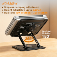 Support de bureau ergonomique rotatif à 360 degrés Charmount de haute qualité pour ordinateur portable