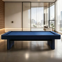 Table de billard sur mesure, fabrication directe d'usine, table de billard de luxe sur mesure, Mesa De Billar Deluxe avec un ensemble complet d'accessoires