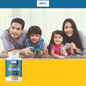 Complément alimentaire OEM en gélules molles d'huile de poisson oméga-<span class=keywords><strong>3</strong></span> 6000 mg - Product Image 4