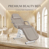 Nouveau design, table de massage pliable grise pour esthéticienne, lit pour extensions de cils, table de massage inclinable, équipement de salon de beauté, spa, studio de tatouage