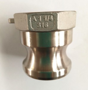 Acoplamiento Camlock de acero inoxidable, conector de montaje de tubería <span class=keywords><strong>DN</strong></span> de 25mm, adaptador de liberación rápida, adaptador macho hembra de fundición de rosca BSP - Product Image 6