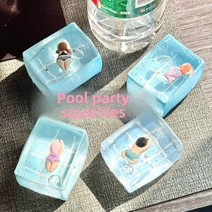 Jouet sensoriel en caoutchouc souple en forme de pince pour la piscine, nouveauté musicale anti-stress, jouet pour la colère, cadeau - Product Image 1