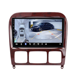 JunsunクアルコムチップAndroidカーラジオベンツ<span class=keywords><strong>S</strong></span>クラス<span class=keywords><strong>W220</strong></span> 1998-2005 Apple CarPlayステレオ360カメラ1.8 Ghz - Product Image 1