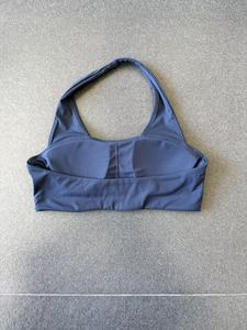 Sujetador deportivo transpirable con cuello halter, soporte ajustado para la espalda, para fitness y running - Product Image 5
