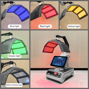 Appareil professionnel de soin de la peau à LED PDT proche infrarouge pour le rajeunissement du visage avec 5 couleurs de lumière biologique et thérapie photodynamique à 850 nm - Product Image 5