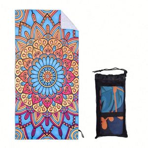 <b>Microfiber</b> With Logo Custom Print Quick Dry Sand Free <b>Beach</b> <b>Towel</b> - Product Image 1