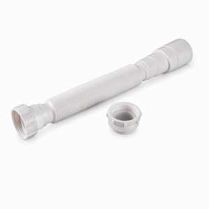 HJSJ - Desagüe <span class=keywords><strong>de</strong></span> Baño Moderno <span class=keywords><strong>de</strong></span> Plástico Flexible, Reductor <span class=keywords><strong>de</strong></span> Tubería <span class=keywords><strong>de</strong></span> Drenaje, Tubería <span class=keywords><strong>de</strong></span> Desagüe <span class=keywords><strong>de</strong></span> Suelo Expandible, para Bañera, Lavabo, Roscado <span class=keywords><strong>de</strong></span> 4 Pulgadas - Product Image 2