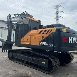 Prix bas, excavatrice Hyundai d'occasion robuste et originale de 22 tonnes, excellent prix, R220LC-9S, nouvelle excavatrice sur chenilles Hyundai en promotion - Product Image 1