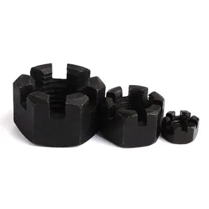 Xử Lý Bề Mặt Mạ Kẽm Din935 Castle Hex Slotted Nut Cho Ngành Công Nghiệp Bán Lẻ