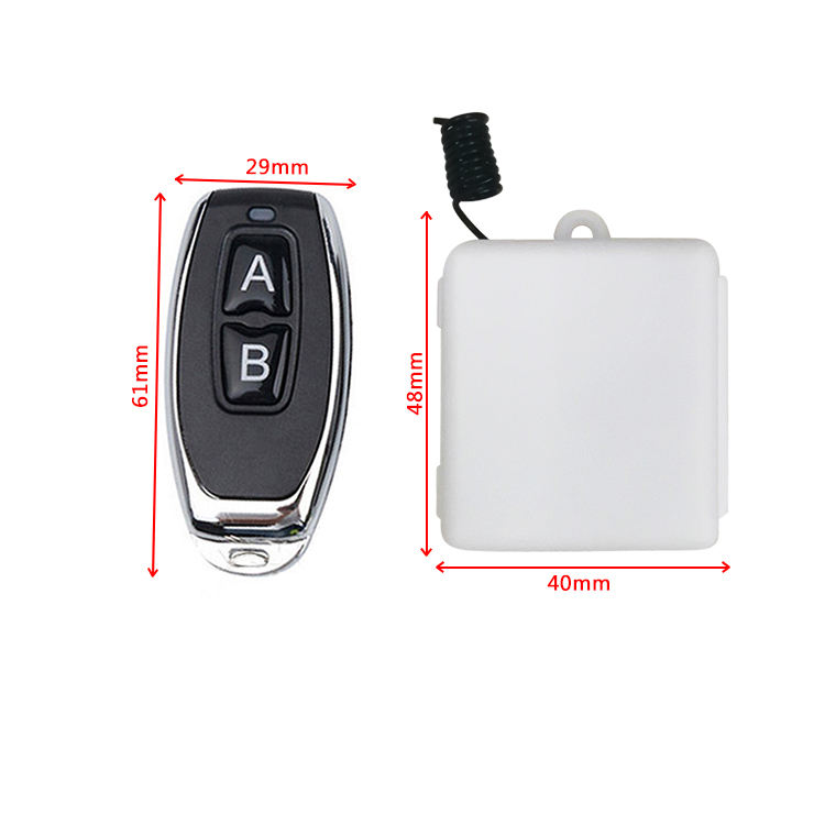 EMylo Smart Wireless RF Relay Switch DC 12V 2 Canali Telecomando 2 Pac - Foto 6