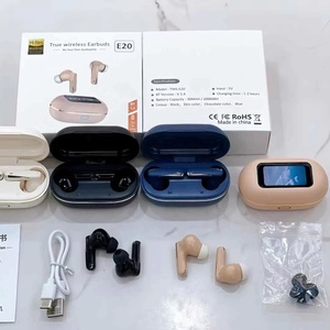 New bt5.4 TWS Tai nghe Tai nghe Tture không dây tiếng ồn hủy bỏ không dây Earbuds với cảm ứng thông minh Màn hình LCD enc ANC Earbuds - Product Image 4