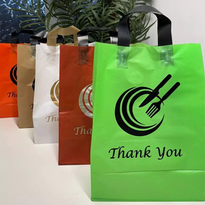 Bán Buôn Túi Nhựa Trong Suốt Cho Nhà Hàng Túi Đựng Thực Phẩm Theo Yêu Cầu Có Logo Túi Mang Đi - Product Image 6