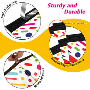 Enveloppes en poly personnalisées pour les marques de vêtements de l'UE 8x12 pouces noir gris vert expédition rapide commandes en gros emballage de commerce électronique - Product Image 3