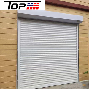 Porte de garage enroulable isolée durable en acier avec système motorisé pour usage commercial - Product Image 4