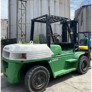 Low Price Komatsu FD70 <b>Used</b> Forklift 7 Ton Diesel Forklift <b>Used</b> for Sale in Shanghai - Product Image 1