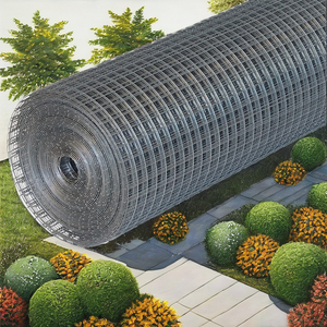 Qunli Sıcak Daldırma Galvanizli Kaynaklı Demir Tel Örgü 1''x1'' Kare Delikli 1''x1/2'' Özelleştirilebilir Rulo Çit Kuş Kafesleri için - Product Image 6