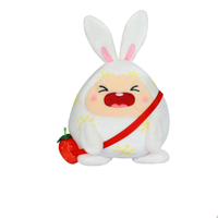 Jouets en peluche personnalisés en gros, lapins en peluche doux pour enfants