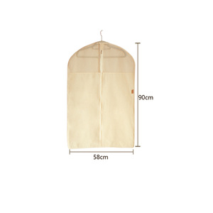 Sacs à <span class=keywords><strong>vêtements</strong></span> en coton et lin avec logo personnalisé Sac à poussière suspendu <span class=keywords><strong>pour</strong></span> le rangement des <span class=keywords><strong>vêtements</strong></span> Housses <span class=keywords><strong>de</strong></span> costume personnalisées protectrices - Product Image 4
