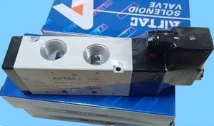 Válvula Solenoide Neumática AirTAC 4V41015A 4V410-15 para Sistema de Automatización Hidráulica en Stock - Product Image 4