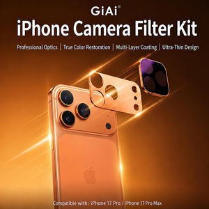 Filtre de poche léger pour appareil photo B270 en verre optique HD, filtre ND (densité neutre) et UV (Black <span class=keywords><strong>Mist</strong></span>) pour iPhone 17 <span class=keywords><strong>Pro</strong></span> Max - Product Image 1