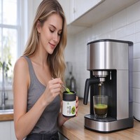 Véritables capsules de matcha 100% pur, thé vert matcha de Kyoto Uji, poudre de thé vert matcha du Japon, capsules ou dosettes de matcha en marque privée