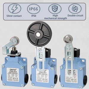 Cntd CSA-031M loại IP66 không thấm nước dọc giới hạn chuyển hướng dẫn sử dụng thiết lập lại đôi mùa xuân 10A 380V Con lăn đòn bẩy an toàn giới hạn chuyển đổi - Product Image 2