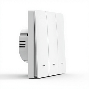 Interruptor de Pared Inteligente WiFi Tuya Tipo 86, Panel de Botones con Control Remoto por Voz y Aplicación, Cable de Fase y Neutro, K758 - Product Image 1