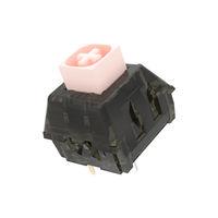 Kailh Rosa BOX Linear Switch 40gf Kekuatan Operasi 80M Umur Pakai 80M Tahun, Casing PC untuk Keyboard Mekanik Gaming Kustom, Pasokan Grosir OEM