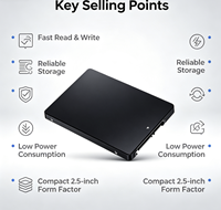 240GB 2.5 Inch Sata Enterprise Ssd Solid State Drive MZ7KH240HAHQ untuk Penyimpanan Server dan Pusat Data