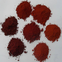 Poudre de pigment d'oxyde de fer rouge pour le colorant de béton