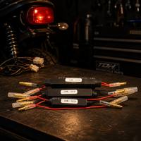 Resistencia de Carga LED para Motocicleta 20W 10 Ohm, Resistencia de Señal de Giro Impermeable para Luz Indicadora LED, Eliminador de Códigos de Error