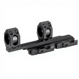 Support Optique Extérieur à Dégagement Rapide Noir Mat Intégré Double Taille 25,4 mm/30 mm avec Base 21 mm et Verrouillage Automatique QD - Product Image 3