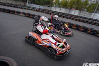 Kart de Carreras Comercial de Lujo para Adultos y Adolescentes, Monoplaza, Eléctrico, 900W, con Batería de Litio Ferrofosfato