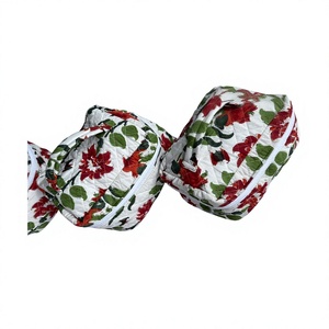 Trousse de Maquillage Vintage Imperméable en Tissu Matelassé de Coton à Imprimé Floral (Nom le Plus Courant) – Organisateur de Maquillage, Pochette de Toilette, Trousse de Voyage - Product Image 5