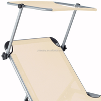 Chaise de plage pliable en aluminium, sac à dos léger et personnalisé