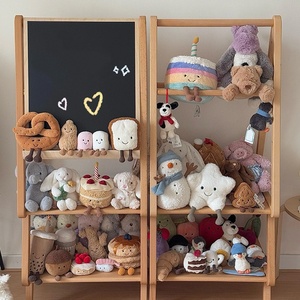 Vente en gros d'usine 10-49cm Série de <span class=keywords><strong>poupées</strong></span> mignonnes en forme de pain, de gâteau et de dessert Ornements de simulation Baguette Toast Peluche - Product Image 5