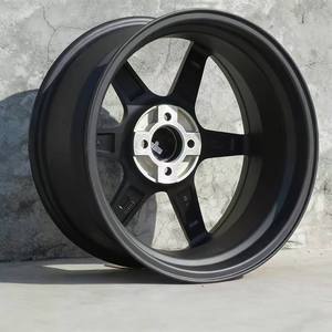 Jantes en alliage léger RSJ pour BMW, personnalisées, 15, 16, 17 pouces, 4x100, 5x100/5x114.3/112, 4 ou 5 trous, 6 branches, pour voitures particulières - Product Image 3