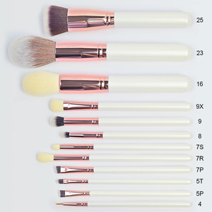 Juego de Brochas de Maquillaje de Cerdas Suaves y Densas, Kit de Brochas Cosméticas Profesionales para Rostro Completo y Ojos - Product Image 6