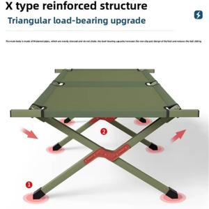 Camas Plegables Portátiles de Aleación de Aluminio para Acampar al Aire Libre, Venta al Por Mayor - Product Image 3