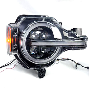 Conjunto de Faros Delanteros LED de 12V para <span class=keywords><strong>Ford</strong></span> <span class=keywords><strong>Bronco</strong></span>, Lentes LED Modificadas, Luces de Circulación Diurna, Señales de Giro, Lámparas Delanteras - Product Image 1