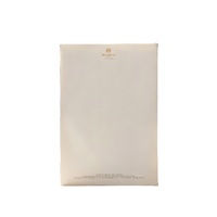 Papier d'art à base d'amidon avec logo en feuille d'or |   Papeterie d'hôtel de luxe écologique |   Papier à en-tête personnalisé pour hôtel cinq étoiles |   Écriture fluide
