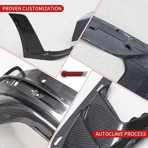 Kit de Carrocería de Fibra de Carbono Seca de la Mejor Calidad, Estilo OEM, para Porsche 911 992 GT3RS, Alerón Delantero y Trasero, Rejilla de Ventilación, Faldones Laterales - Product Image 3