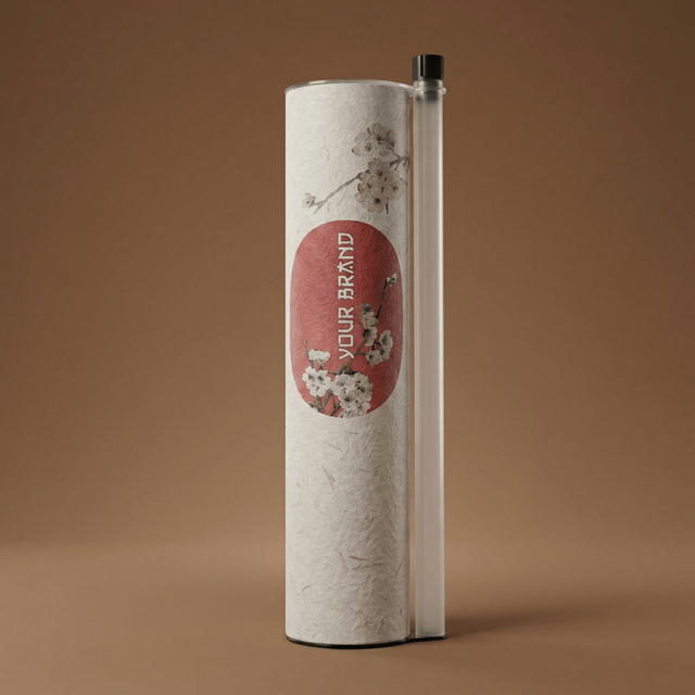 Emballage Pour Sushi Personnalis Push Pop Sushi Push Pop Packaging Tube Eco-Friendly Creative Party Catering Hands-Free Box