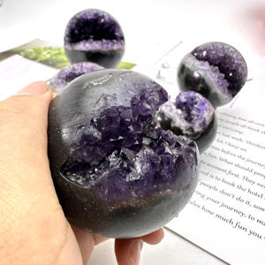 <span class=keywords><strong>Prix</strong></span> <span class=keywords><strong>de</strong></span> gros spirituel <span class=keywords><strong>roche</strong></span> naturelle améthyste géode sphère quartz méditation <span class=keywords><strong>cristal</strong></span> améthyste géode cadeau d'affaires - Product Image 6