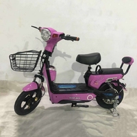 Bicicleta Eléctrica Urbana de China con Motor de 48v 350w, Bicicletas Eléctricas de 2 Ruedas, Motocicletas Eléctricas para Recorridos Turísticos de Corta Distancia