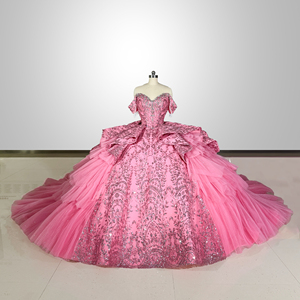 <span class=keywords><strong>Vestido</strong></span> Rosa Xy002 <span class=keywords><strong>para</strong></span> Quinceañera, <span class=keywords><strong>Vestido</strong></span> <span class=keywords><strong>de</strong></span> <span class=keywords><strong>Gala</strong></span> <span class=keywords><strong>para</strong></span> Sweet 16, Mis Quince, XV, Vestidos <span class=keywords><strong>de</strong></span> 15 Años, Jancember - Product Image 2